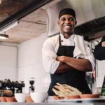 restaurant owner using minority owned business loans to expand the kitchen area